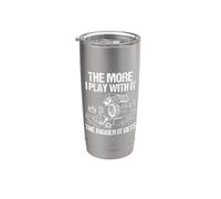 The More I Play with It The Bigger It Gets 4x4 Rock Crawler Stainless Steel Insulated Tumbler