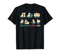 The More People I Meet The More I Love My Dog Funny Humor T-Shirt