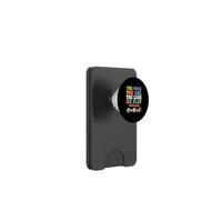 The More You Say Less We Play Pe Teacher Physical-Education PopSockets PopWallet for MagSafe
