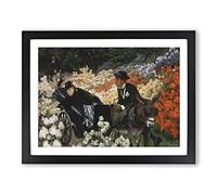 The Morning Ride By James Tissot Classic Painting Framed Print | A2 Black Framed Wall Art | Ready to Hang | Classic Historical Picture | Living Room Bedroom Lounge Office