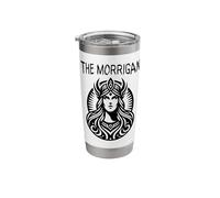 The Morrigan Celtic Goddess Stainless Steel Insulated Tumbler
