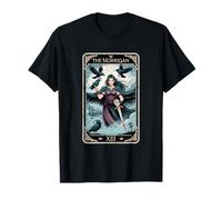 The Morrigan Celtic Goddess Warrior Crow Queen Tarot T-Shirt