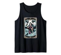 The Morrigan Celtic Goddess Warrior Crow Queen Tarot Tank Top