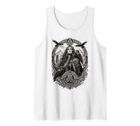 The Morrigan Celtic Raven Goddess Irish Mythology Crow Cool Tank Top