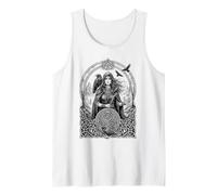 The Morrigan Celtic Raven Goddess Irish Mythology Crow Cool Tank Top
