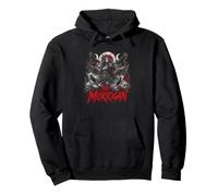 The Morrigan Dark Raven Queen Rising Pullover Hoodie