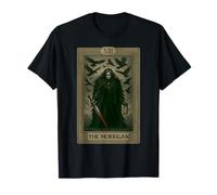 The Morrigan Tarot Card Celtic Goddess of War and Prophecy T-Shirt