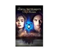 The Mortal Instruments City of Bones (2013) Movie Cover Poster Canvas Poster Bedroom Decor Landscape Office Room Decor Gift 12x18inch(30x45cm)