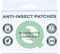 The Mosquito Company | Anti Insect Patches | Mosquito & Midge Repellent | x20 | Baby & Child Friendly | 100% Natural | 8 Hours Protection