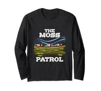 The Moss Patrol Shrimp Keeper Aquascape Team Freshwater Tank Long Sleeve T-Shirt