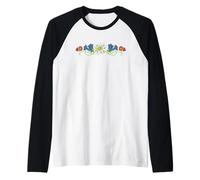 The Most Beautiful Alpine Flowers - Edelweiss Gentian Alpine Rose Raglan Baseball Tee