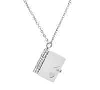 The Most Beautiful Chapter Book Necklace (silver)