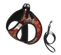 The Most Beautiful Flower Dog Harness - Breathable, Reflective, And Adjustable Pet Vest, Suitable For Small Cats And Dogs