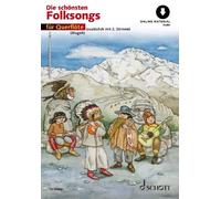 The most beautiful folk songs 1-2 flutes Various Schott Music