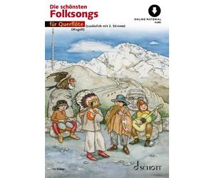 The most beautiful folk songs 1-2 flutes Various Schott Music