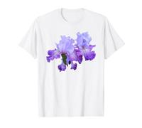 The Most Beautiful Purple Iris Splashacata Shapes Mania: Value Graphic T-Shirt, Men, White, XL