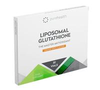 The Most Bioavailable Liposomal Glutathione on The Market 30 Vials Unique Patented Formula for Rapid Absorption