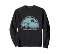 The most difficult thing is the decision Earhart Day Sweatshirt