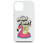 The Most Important Pool Float Patriotic Cocktail Case for iPhone 13