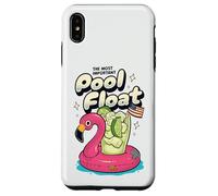 The Most Important Pool Float Patriotic Cocktail Case for iPhone XS Max