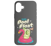 The Most Important Pool Float Patriotic USA Flag Case for iPhone 16 Plus