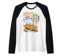 The Most Wonderful Time of The Year Haunted Bookstore Next E Raglan Baseball Tee