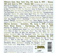 THE MOTHERS 1971 NEW CD
