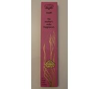 The Mother's India Fragrances Incense, 20 Sticks, Fresh Oudh, Handmade, Vegan, Fair Trade, 1-2 Hour Burn Time, Hand Rolled in India