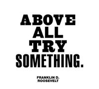 The Motivated Type Above All Try Something Men's T-Shirt - White - M - White