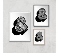 The Motivated Type Ampersand Giclee Art Print - A3 - Print Only