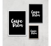The Motivated Type Carpe Diem Giclee Art Print - A3 - Print Only