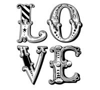 The Motivated Type Love Men's T-Shirt - White - 5XL - White