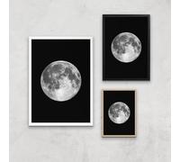 The Motivated Type Single Moon Giclée Art Print - A2 - Print Only