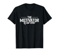The Motivator of Our Crew Value Graphic T-Shirt
