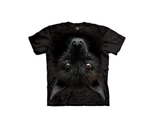 The Mountain Bat Head Animal T Shirt, Black, Medium