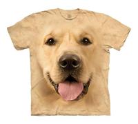 The Mountain Big Face Yellow T-Shirt - Yellow - Large