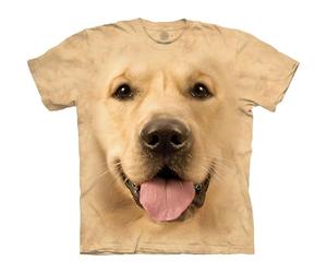 The Mountain Big Face Yellow T-Shirt - Yellow - Large