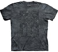 The Mountain Celtic Cross T-Shirt - Black - XXL