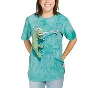 The Mountain Climbing Chameleon, Teal, Medium