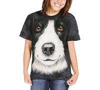The Mountain Men's Border Collie T-Shirt, Black, Medium