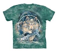 The Mountain Men's in Spirit I Am Free, Blue and Green, XL