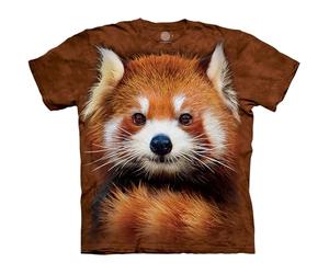 The Mountain Men's Red Panda Portrait, Brown, XL