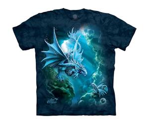 The Mountain mensSea Dragon Short Sleeves T-Shirt - Blue - Medium