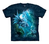 The Mountain mensSea Dragon Short Sleeves T-Shirt - Blue - XL
