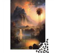 The Mountain Oasis 1000 Piece Jigsaw Puzzle for Adults, 38x26cm/1000pcs, Screen-Free Leisure, Weekend Downtime And Year-Round Leisure