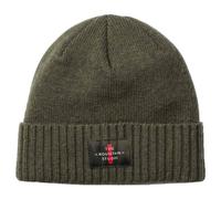The Mountain Studio Cashmere Mix Cross Logo Beanie