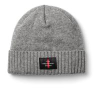 The Mountain Studio Cashmere Mix Cross Logo Beanie Grey Men,Women