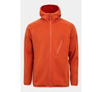 The Mountain Studio Mens M-7 Tech Fleece Hood Jacket Orange Size