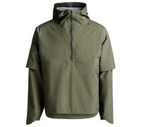 The Mountain Studio - Packable Windbreaker Anorak - Windproof jacket size L, olive