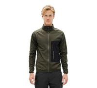 The Mountain Studio Tecno Grid T-neck Full Zip Fleece